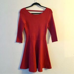 Guess red aline dress